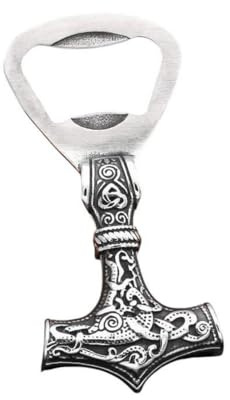 Thor Viking Hammer Style Steel Bottle Opener