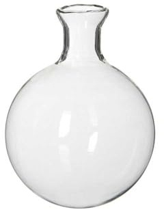 27 X VASO SOSPESO SFERA VASO DI VETRO TRASPARENTE ø66 mm H 90 mm sfera vaso