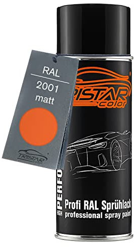 TRISTARcolor RAL 2001 Rotorange Spraydose 400 ml matt schnelltrocknend