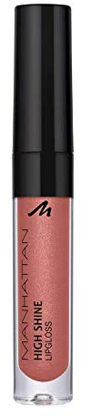 Manhattan High Shine Lipgloss, Glänzender Lipgloss für ein intensiv schimmerndes Finish auf den Lippen, In der Farbe 240