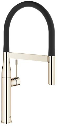 Grohe 30295BE0 Essence Professional Single-Handle Kitchen Faucet, Polished Nickel