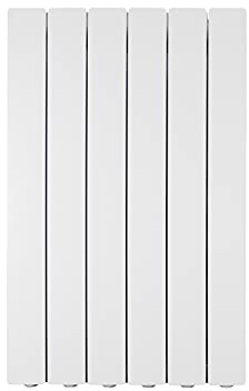 Fondital V693AM05406 Radiatore in alluminio pressofuso Blitz Super B4, 700 mm, 6 elementi, bianco