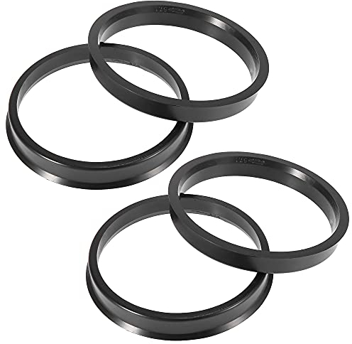 X AUTOHAUX 4pcs Bague de Centrage 67.1mm a 74.1mm Jante Plastique Voiture Anneaux Roue Alésage Entretoise