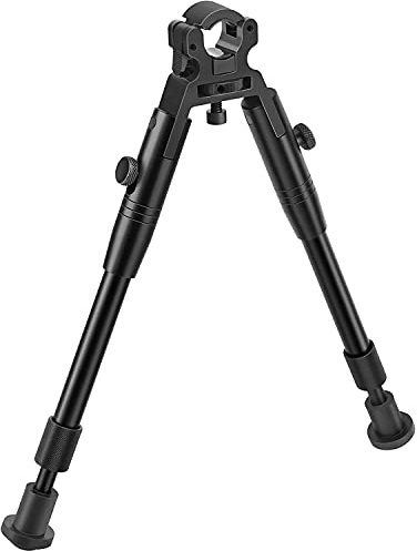 NC 8-10 Zoll Clip-On Zweibein, höhenverstellbar, faltbares Schnellspann-Zweibein Geeignete Laufgröße: 0,43 bis 0,75 Zoll