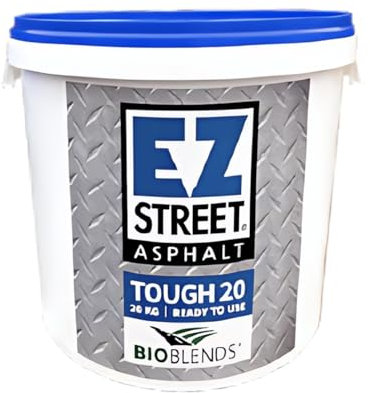 EZ Street Asphalt | Permanent Pothole Repair | 20kg Bucket | Ready to Use