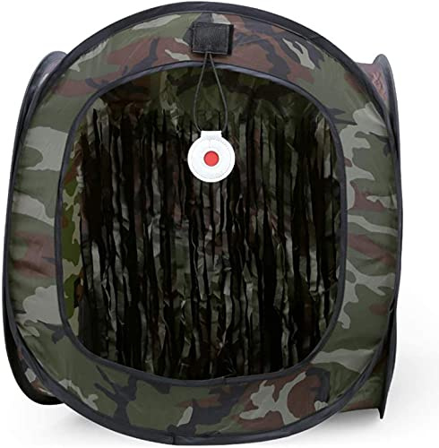 NC Faltbares tragbares Airsoft-Ziel mit BB-Falle, Slingshot-Zielbox-Sammelbox, wiederverwendbares Trainings-Jagd-Übungsnetz