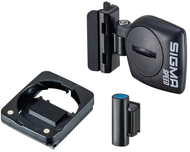 SIGMA STS Rad 2 KIT 2450 |Inklusive Halterung (CR2450), Sensor & Magnet | Geschwindigkeitsmessung für digitale Funkfahrradcomputer (CR2450) | Kit für´s Zweitrad