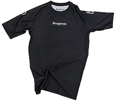 PROGRESS JIU JITSU HYBRID BARN NO GI ACADEMY RASH GUARD - NY (liten)
