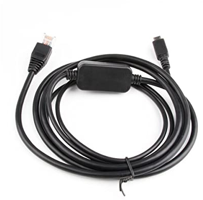 RIDENS Micro USB RJ45 Cable de Consola 6 pies FTDI RS232 Convertidor de Adaptador en Serie Compatible con los enrutadores C-I-S-C-O se conectan con Dispositivos y cuales