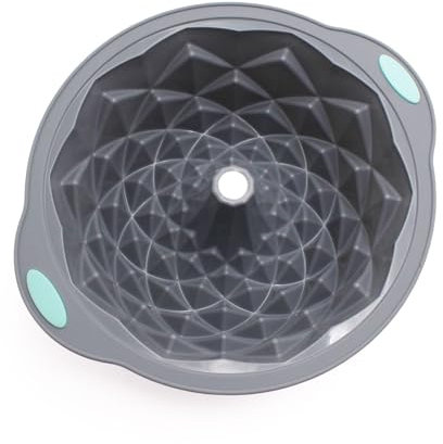 Luojuny Plaque de cuisson allant au congélateur Moule à pain gâteau en silicone Cannelé Nid d'oiseau Forme couronne Non collant Résistant aux hautes températures Dégagement facile Fait A