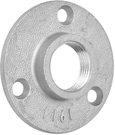 20 PZ DN20 3 Fori Flangia Base Raccordi Per Tubi In Lega di Alluminio Filettato Mensola Base di Fissaggio Per la Decorazione di Fissaggio Strumento di Collegamento Hardware