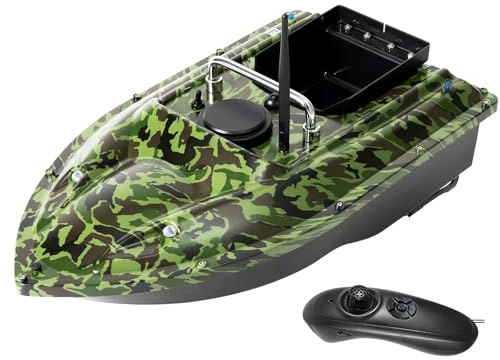Dekltus betesbåt fjärrkontroll foderbåtar 500 m RC trådlös 2 motorer fiskedrag foderbåt bete fiskfartyg intelligent trådlös enhandsstyrning
