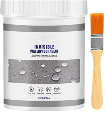 Invisible Waterproof Agent, Super Strong Bonding Sealant, Anti-Leakage Agent for Cracks and Leaks, Transparent Waterproof Coating (300g)