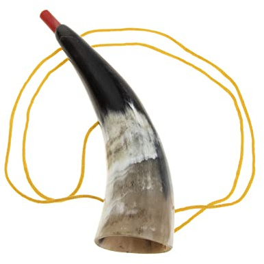 FELTECHELECTR Corno Di Vichingo Corno Di Tromba Vichinga Produttore Di Rumore Di Tromba o Che Suona Di Di Bue Avvisatore Acustico Clacson Rumoroso Corna