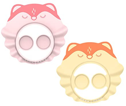 TOYANDONA Casquettes de Shampoing Réglables en Eva pour Bain et Bain 2 Pcs pour Filles et Garçon et Filles