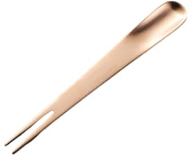 Multifunction Desert Fork Spoon Fruit Ice Cream Cake Tea Stirring Tool Stainless Steel Salad Cutlery Home Party Wedding Rose Rose Gold