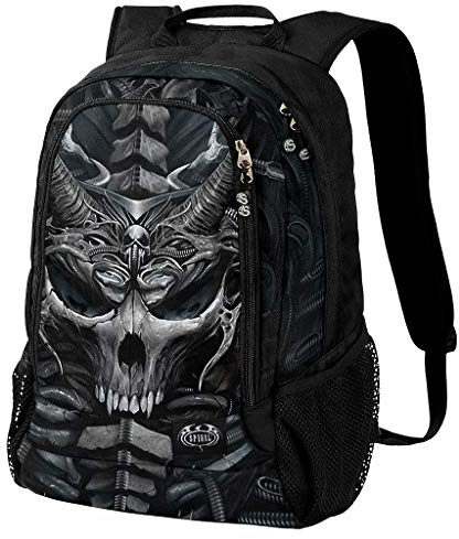 Spiral Skull Armour Unisex Rucksack schwarz