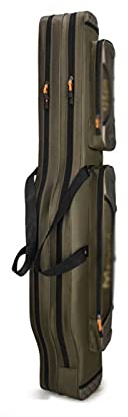 caihuashopping Angeltasche 2 Schicht 80/90/12. 5 cm Angelbeutel Multifunktionale Große Kapazität Angelrute Rolle Köder Aufbewahrungstasche Fanggeräte Angelrutenkoffer (Color : 2Layer 90cm)
