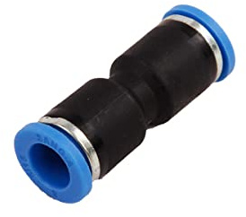 Axis Line Schlauchverbinder 8 mm, Steckverbinder für Photovoltaik Reinigung | Schnellverbinder für Wasserteleskopstangen, ideal als Schlauchverlängerung für Druckluft und Wasser, robust und werkzeuglos.