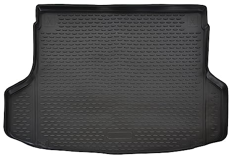 J&J AUTOMOTIVE | Gummi-Kofferraumwanne Kofferraummatte Kofferraum-Schutzmatte Kompatibel i30 (Kombi) ab 2019, Anti-Rutsch, Geruchlos
