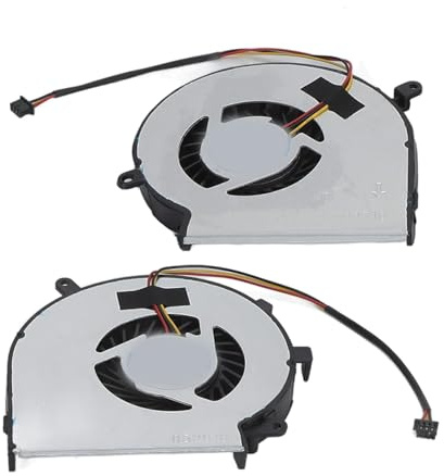 CPU- und GPU-Lüfter for ge62 PE60 PE70 GL62 GL72 GP62 GP72 MS 16J1 MS 16J5 MS 1791 MS 1795-Serie, 3-poliger CPU-Lüfter, GPU-Lüfter-Ersatz