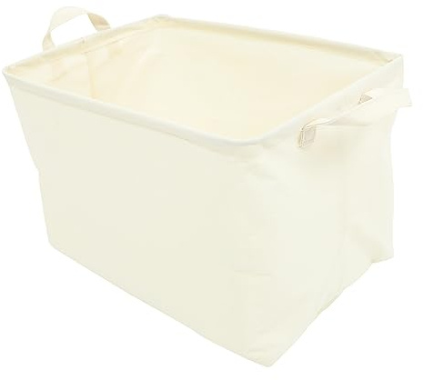 TOPBATHY Caja de almacenamiento de algodón papelera cesto de ropa con tapa Malla Balde caja portaobjetos cestas almacenaje cesta de almacenamiento cesto de la ropa Sabana de algodon