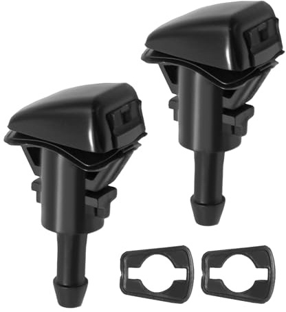 JUUDDENPARTS 2Pcs 98630-2K100 Windshield Washer Nozzles Wiper Front Windscreen Washer Jets, Replacement for Kia Sportage 2012-2017, Replaces 986302K100