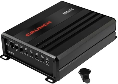CRUNCH GTX1500.1D Amplificateur numérique mono classe D avec 1500 W max | Gravity Mini amplificateurs | CRUNCH Car Audio Unlimited