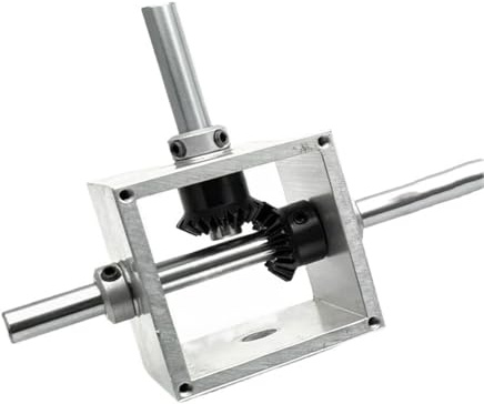 Winkelgetriebe 1M 20T Kegelrad-Lenkgetriebe 8mm Welle 90-Grad-Getriebe 1:1-Getriebe Umkehrwinkelgerät CW CCW Getriebelenkung