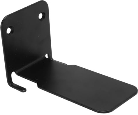 Hamwesh Scaffali di Libri Galleggianti, Organizzatori di Libri Montati in Metallo in Metallo Invisibili con capacità di Carico di 15 Libbre per Ufficio Soggiorno Camera da Letto (BLACK)