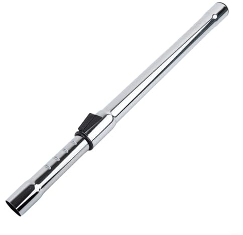 Verstellbares Metall-Teleskoprohr für Miele Staubsauger S8, S6, S5, S4, S1, C1, C2, C3, H1, S8000, leichter Verlängerungsstab, Ersatzzubehör für effiziente Schmutzentfernung (innen von 35 mm)