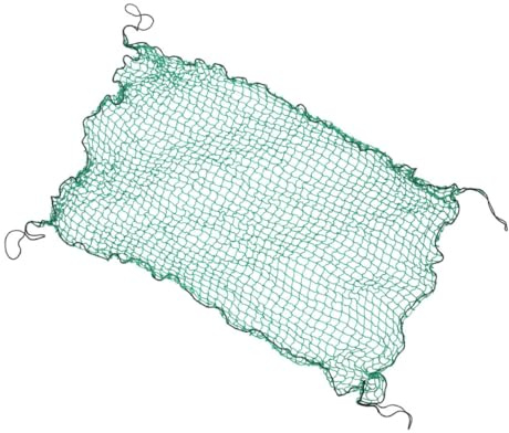 Abaodam Red Elástica para Remolque de Camión 15 X 18 M de Polipropileno Red de Carga Resistente para Coche Cubierta de Malla para Sujeción de Equipaje y Protección Transporte