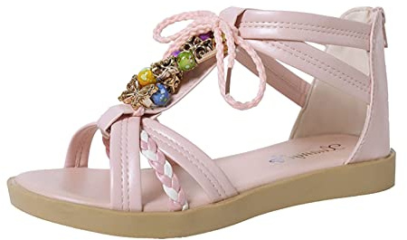 Sandaler, damer, sommar, boho, sandaler, damer, eleganta, platta, strandskor, öppen tå, andas, fritidssandaler, rygg, dragkedja, utomhussandaler, trendiga kvällsskor, mjuka, bekväma, platåsandaler