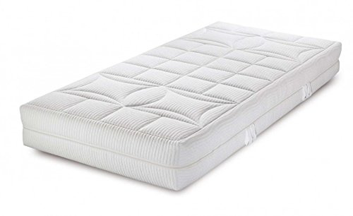 Malie 5-Zonen Taschenfederkernmatratze Big Star XXL, Baumwolle, H4, 100/200