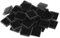 200g Carreaux de Mosaïque Tesselles en Verre,1,5x1,5cm Carré Mosaïque de Pierres Morceaux de Mosaïque en Verre pour Loisirs Créatifs, Décoration(Noir)