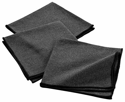 MACOSA U1731234_x2 Stoffservietten 6er Set Anthrazit 40 x 40 cm 100% Baumwolle Stoff-Servietten waschbar Tischwäsche Tisch-Dekoration Mundservietten Grau