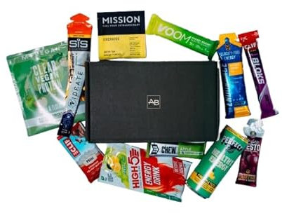 Athlete Running Gift Box – 10 Essentials for Runners: Energy Drink, Gels, Protein Bars, Chews & More – Perfect for Training, Endurance, Recovery & Run Enthusiasts