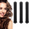 Heatless Hair Curler, Senza Calore Bigodini Set, Bigodino Lungo per Boccoli, Senza Calore Bigodini, Bigodini Morbidi per Dormire, Può essere Utilizzato Durante il Sonno (Nero, 1)