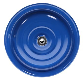 Scheibenrad Anhänger Handwagen Laufrad Rad Felge 12 1/2 Zoll Klaufix DDR (1 Stück Blau)