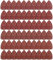60PCS Sanding Sheets,11-Hole Mouse Sandpaper Sheets,Hook and Loop Mouse Sander Pads Compatible with Bosch Multi-Sander PSM 100A/200 AES/PSM 18,Assorted Grits 40/60/80/120/180/240 for Detail Sanding