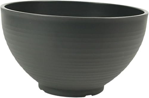 Gcljlmy Vaso da giardino, vaso galleggiante, decorazione bonsai, regalo, vaso per piante idroponiche, per ufficio, esterno e (30 cm, grigio scuro)