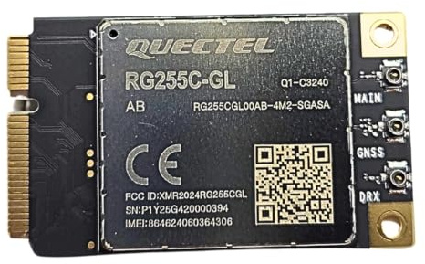 Quectel RG255C-GL, módulo M.2 5G Redcap, tarjeta Mini PCIe para red móvil