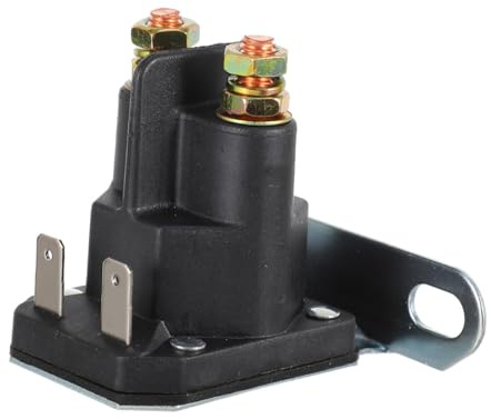 Abaodam 1pezzi Solenoide di Avviamento per Tosaerba di Ricambio Solenoide di qualità Facile da Installare e Utilizzare