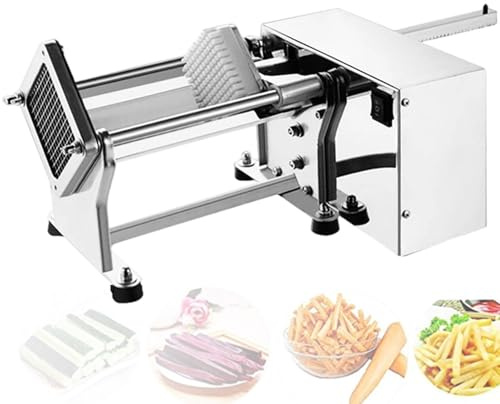 XygZythror Coupe-Frites éLectrique, Coupe-Frites éLectrique Professionnel à 3 Lames, Coupe-Pommes De Terre, Concombres, pour Usage Professionnel Et Domestique upgradedversion