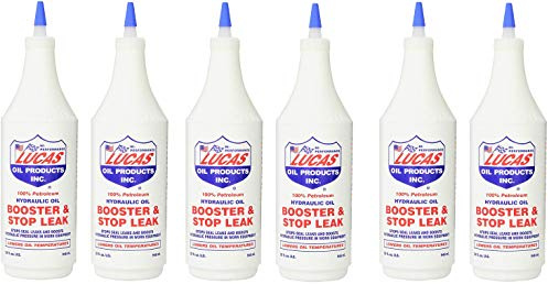 Lucas Oil 10019 Hydraulic Oil Booster and Stop Leak - 32 oz. (32 Ounce (Pack of 6))