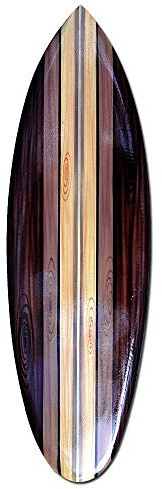 Seestern Sportswear Deko Holz Surfboard 50,80 oder 100 cm Airbrush Design Surfing Surfen Wellenreiten Surf /FBA_1851 80 cm