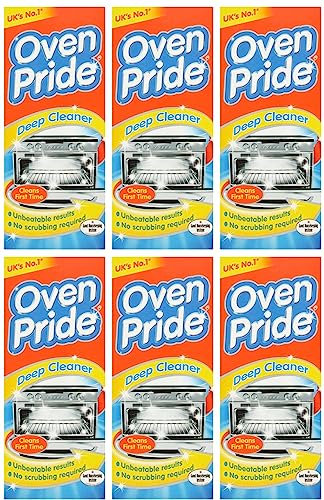 Lot de 6 kits de nettoyage complet pour four 500 ml avec sac pour nettoyer les grilles de four