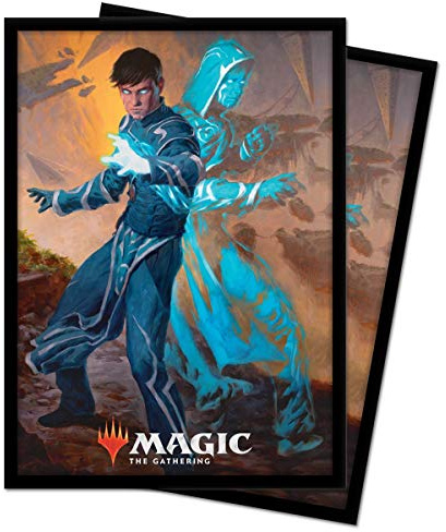 Ultra Pro Zendikar Rising 100, Jace, Mirror Mage 100 Stück Kartenfolien Kartenhüllen Sleeves - für Sammelkarten wie Pokemon Magic - Standardgröße