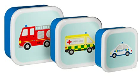 Sass & Belle Transport-Lunchboxen, 3 Stück