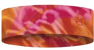 BUFF®| Stirnbänder CoolNet UV® Slim Männlich Weiblich Erwachsene Komfortabel, UPF50 Schutz, Sport, Stretch, Recyceltes Material, Qualität, Eng anliegend, Temperaturregulierend, Einheitsgröße, Rouge